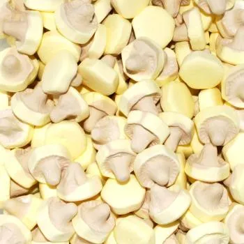 Franssons Banane Karamell Schaumzucker Pilze 1Kg